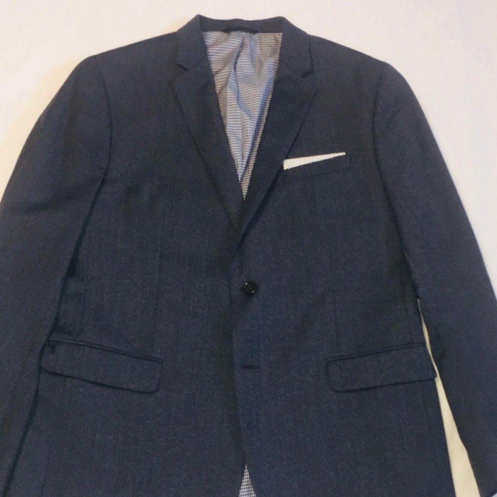 Men's Banana Republic Slate Blue Blazer 44R